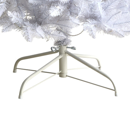 8’ Slim White Christmas Tree with 400 LEDs and 1348 bendable branches Nearly Natural on Tampa Home & Garden Store