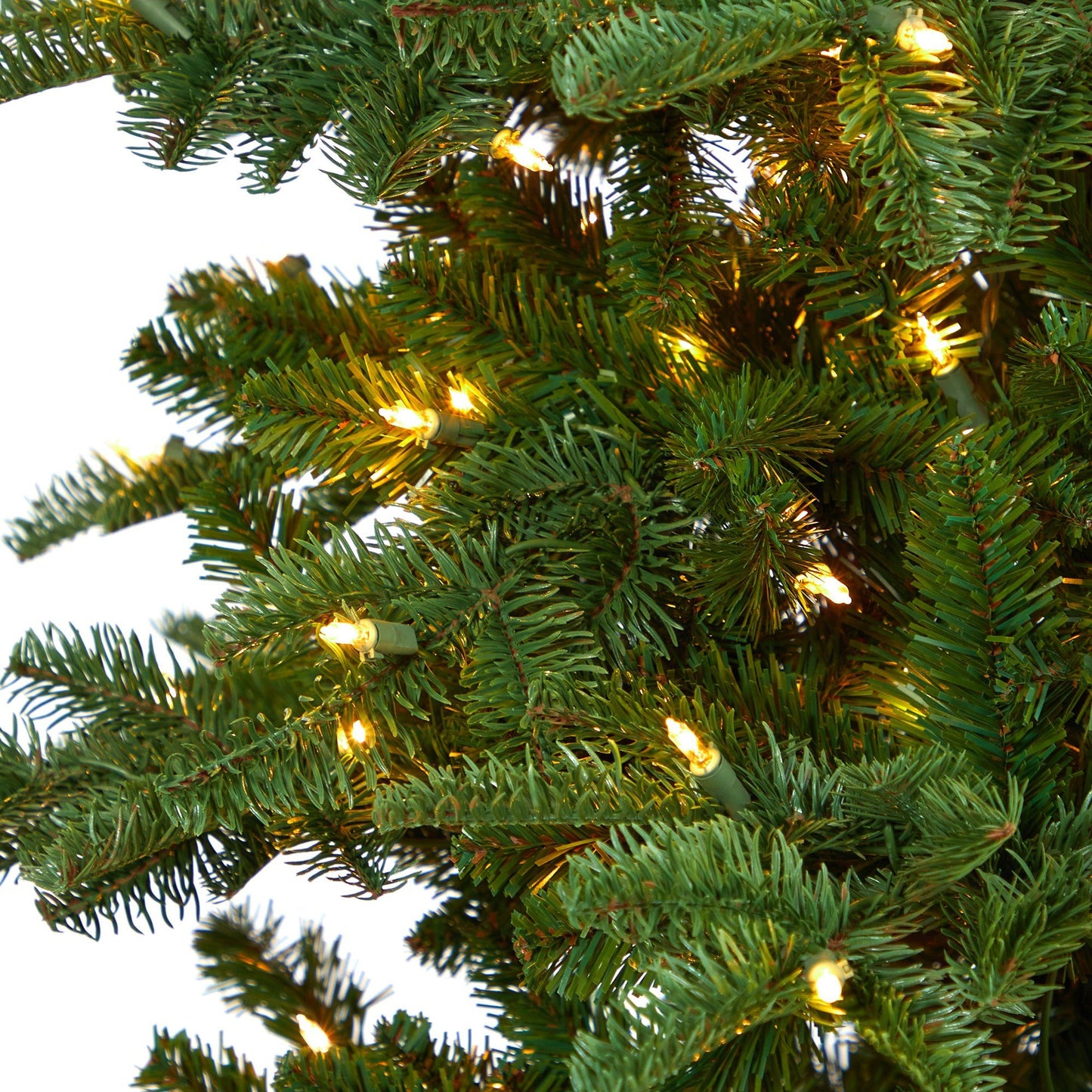8ft South Carolina Fir artificial Christmas tree with 650 LED lights 2598 bendable branches on Tampa Home & Garden Store