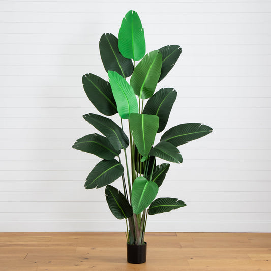 8’ Traveler's Palm Artificial tree - Tampa Home & Garden Store