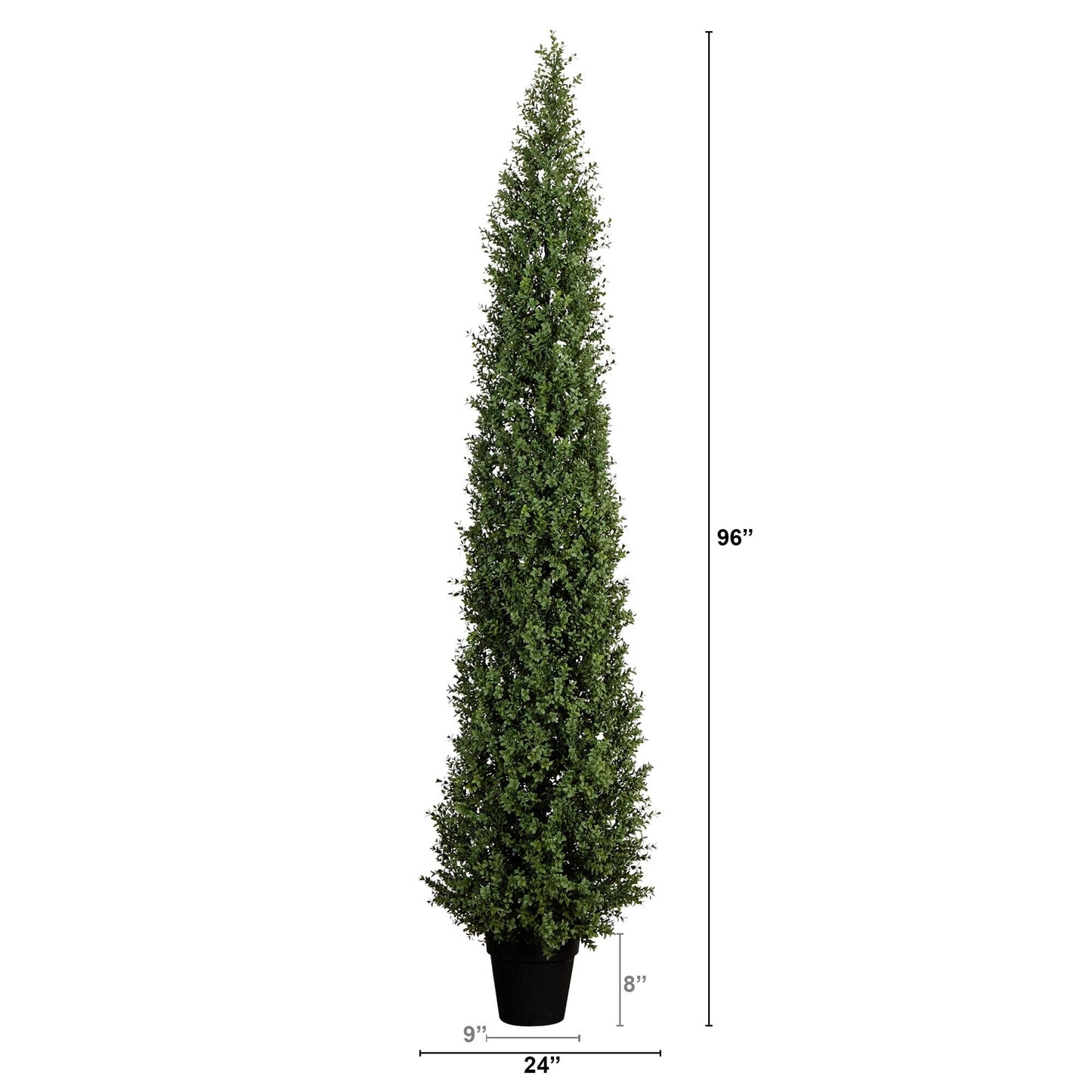 Artificial Boxwood Topiary and Tree for the Patio
