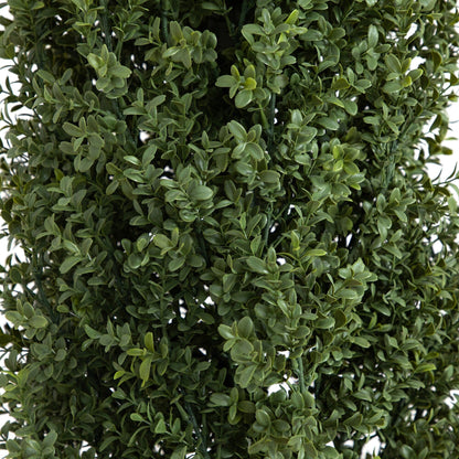 Artificial Boxwood Topiary and Tree for the Patio