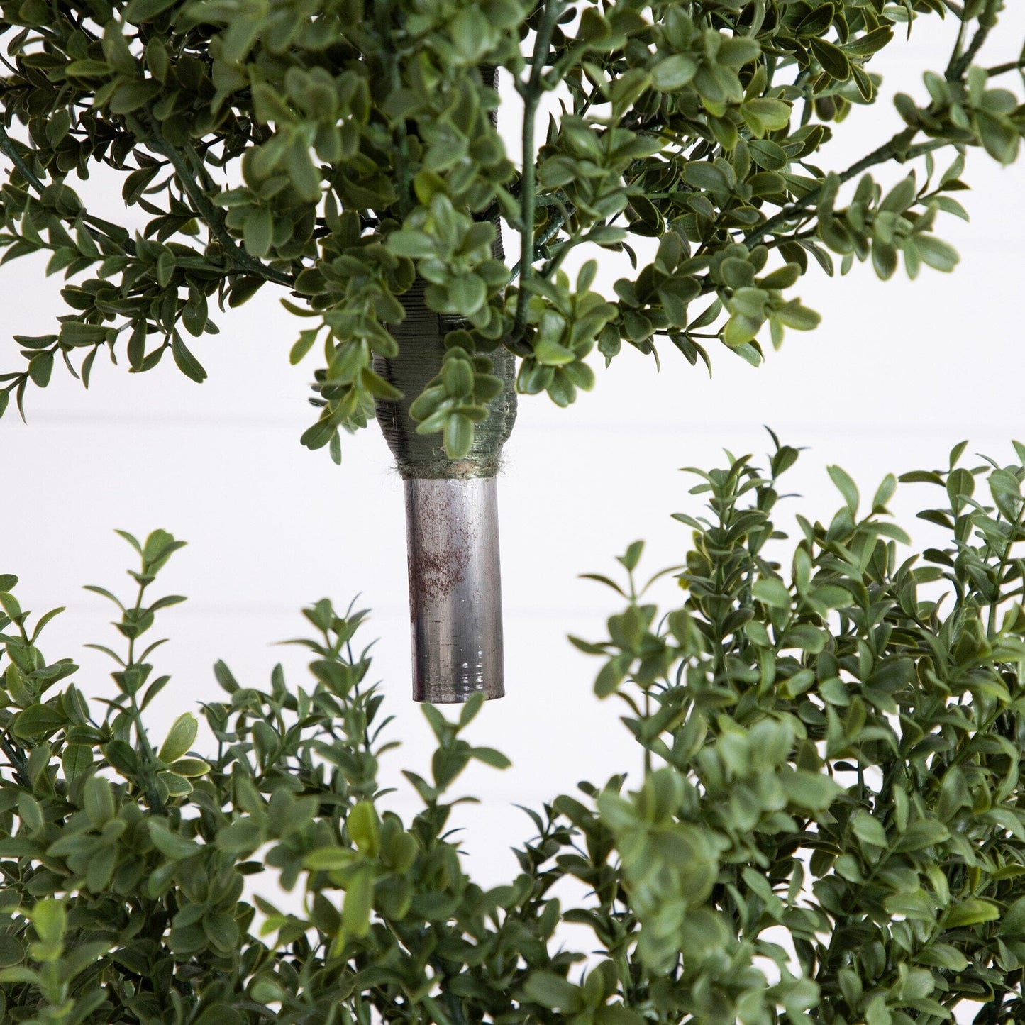 Artificial Boxwood Topiary and Tree for the Patio