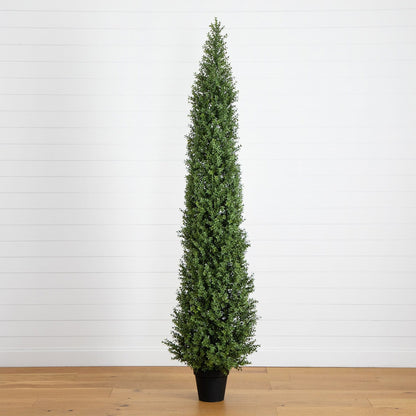 Artificial Boxwood Topiary and Tree for the Patio