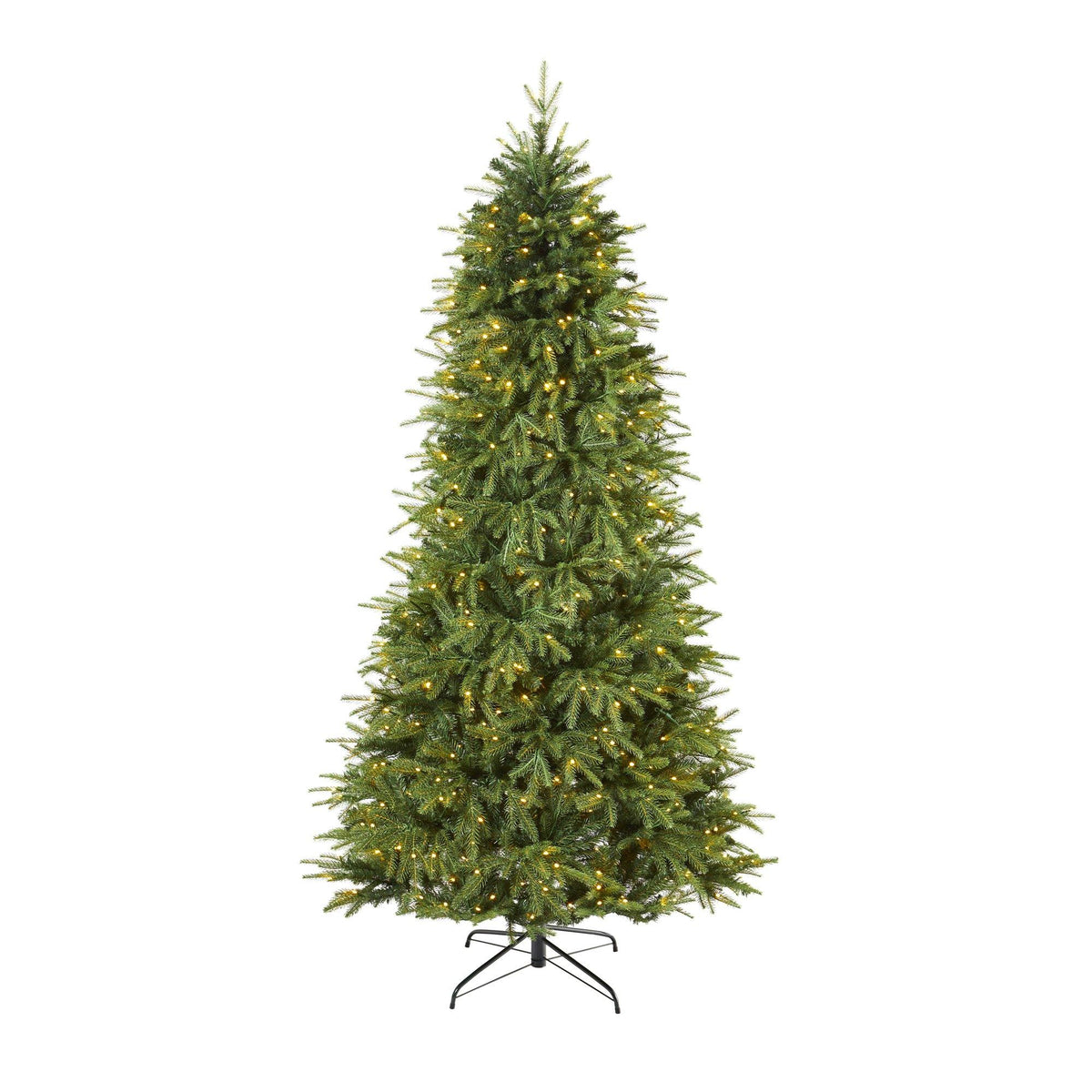 8’ Vancouver Fir Natural Look artificial Christmas tree with 700 clear LED lights on Tampa Home & Garden Store