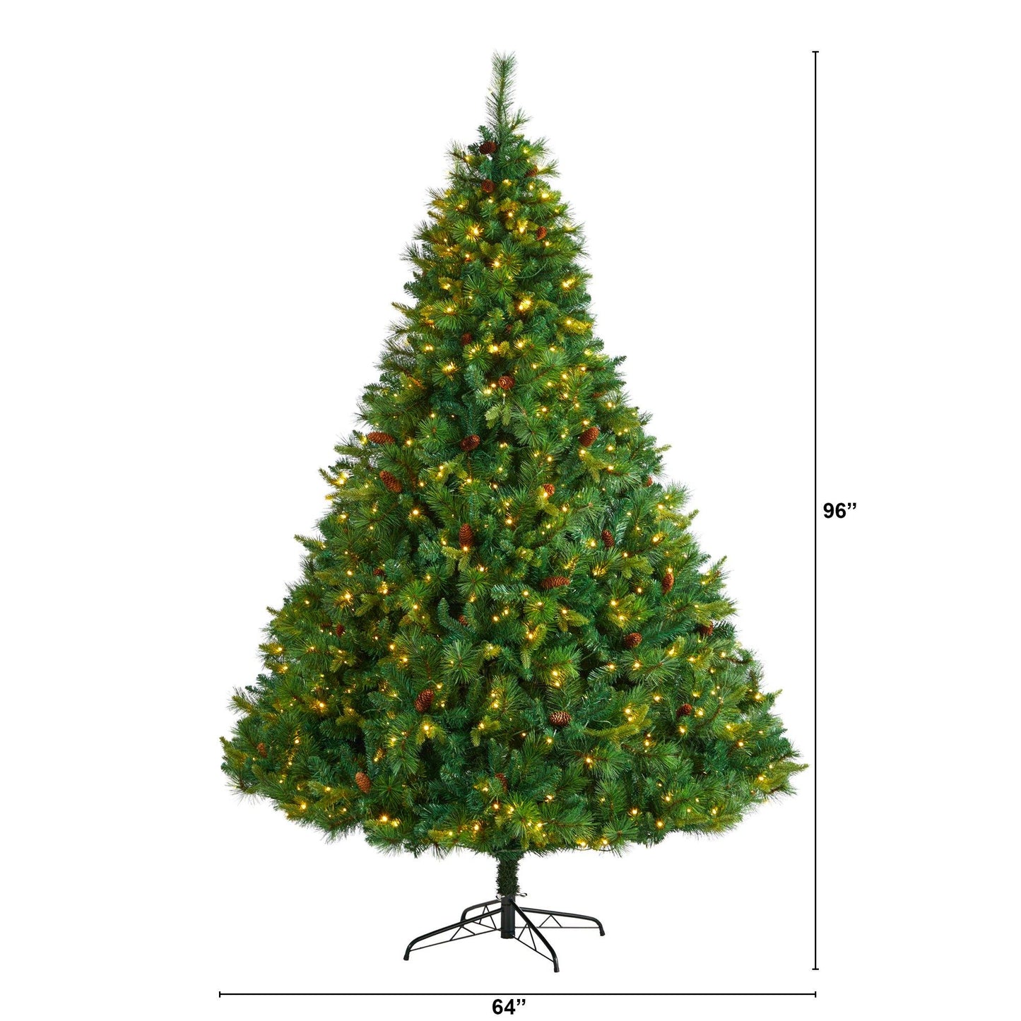 West Virginia Mixed Pine Christmas Tree and Led