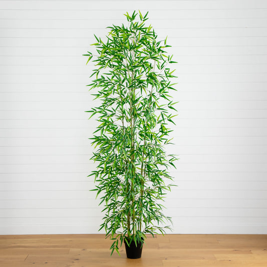 9’ Artificial Green Bamboo Tree - Tampa Home & Garden Store