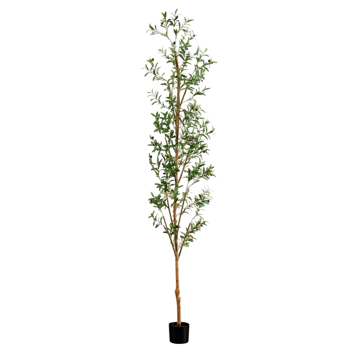 Olivo artificial de 2,74 m con tronco natural