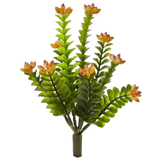 9” Flowering Sedum Artificial Plant (Set of 6) - Tampa Home & Garden Store