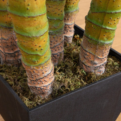 Giant Artificial Areca Palm Tree and Stand