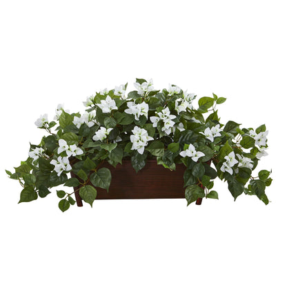 Bougainvillea Artificial Plant in Decorative Planter