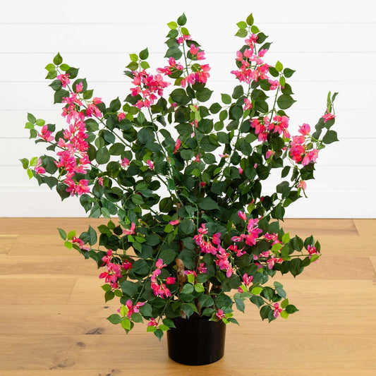Árbol de buganvilla artificial de 3.5'