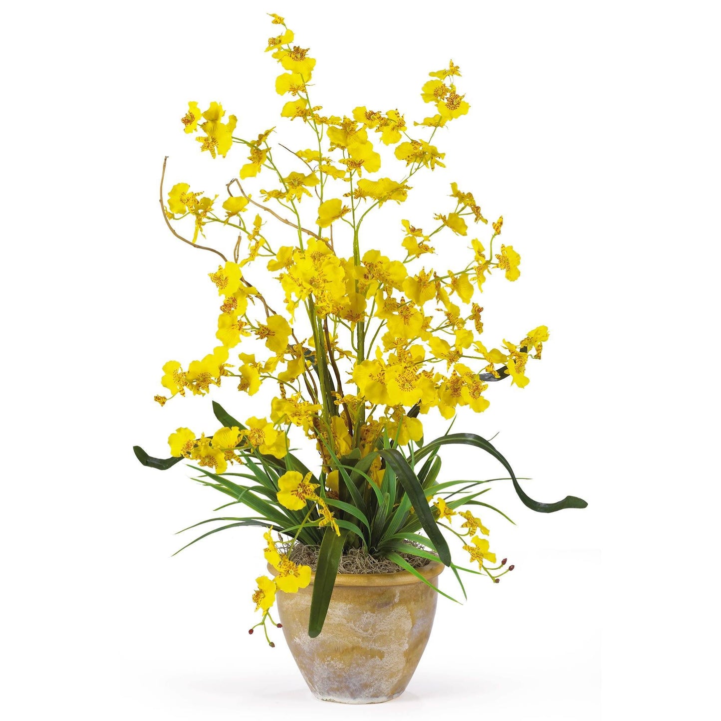 Arreglo de orquídeas de seda Dancing Lady