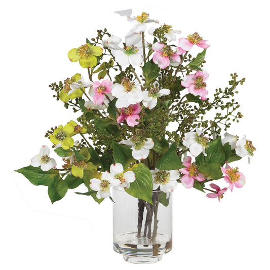 Dogwood Silk Flower Arrangement - Tampa Home & Garden Store