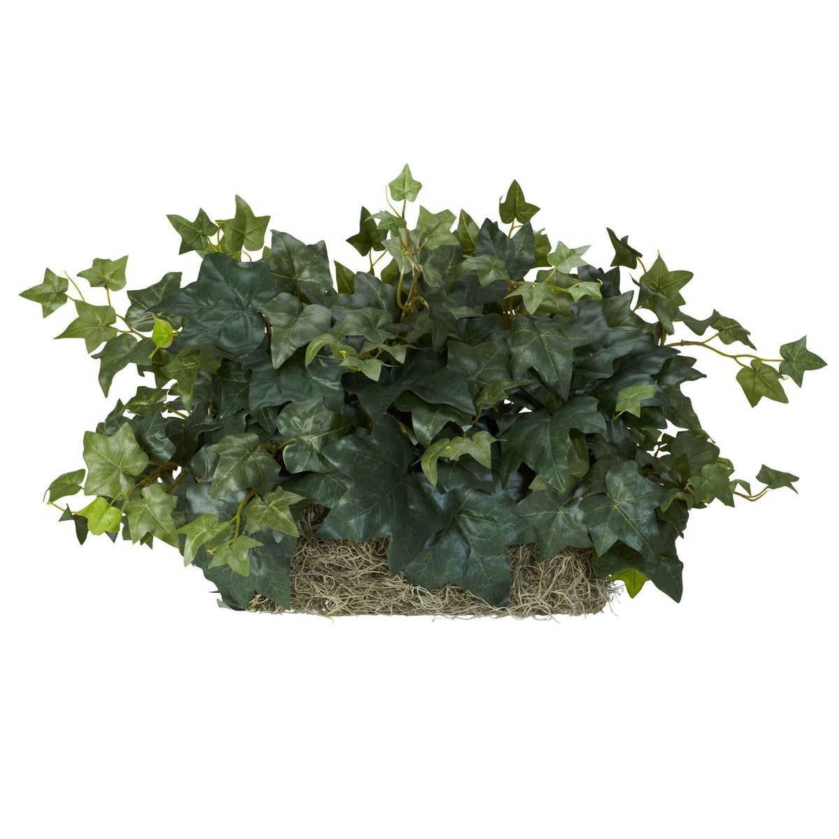 Ivy Set on Foam Sheet Silk Plant, Nearly Natural lush green ivy leaves on foam sheet base on Tampa Home & Garden Store