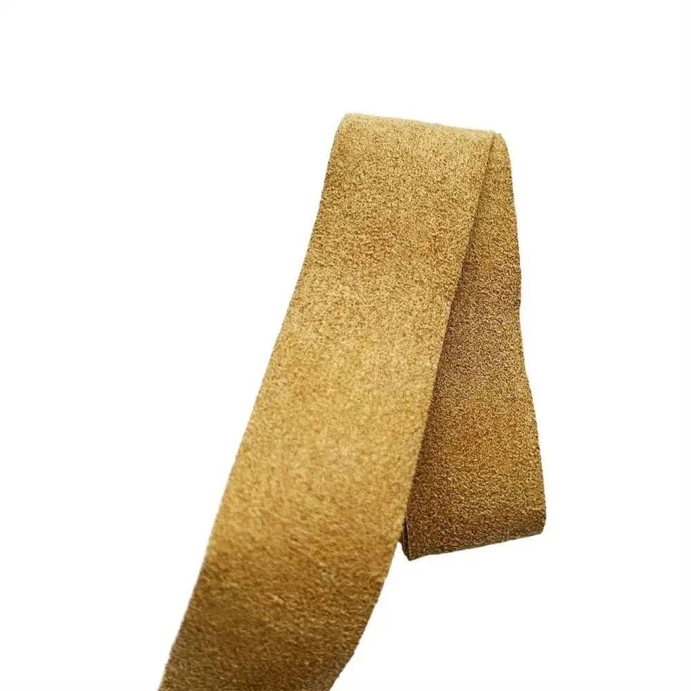 Tennis Racket Overgrip - Artificial Leather Wrap, EstaliosFit, gold color with suede texture on Tampa Home & Garden Store