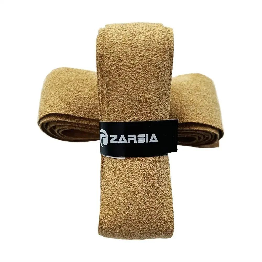 ZARSIA tennis racket overgrip artificial leather wrap set of 3 tan wraps on Tampa Home & Garden Store