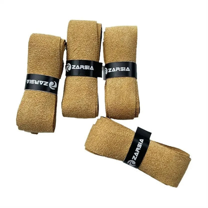 Tennis Racket Overgrips artificial leather wrap in tan, 4-pack on Tampa Home & Garden Store