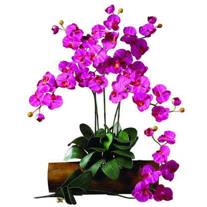 Silk Phalaenopsis Orchid Flowers and Arrangements