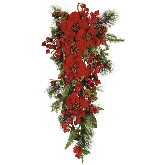 Poinsettia Teardrop - Tampa Home & Garden Store