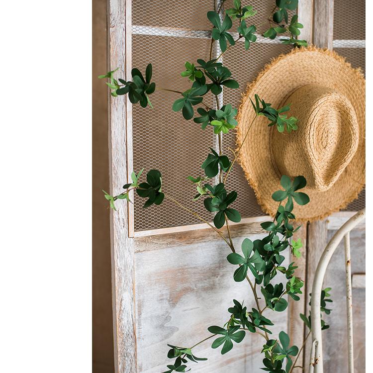 Artificial Vine Schefflera Leaf by RusticReach, green trailing faux plant on Tampa Home & Garden Store
