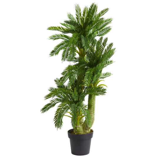Triple Potted Cycas Artificial Plant - Tampa Home & Garden Store