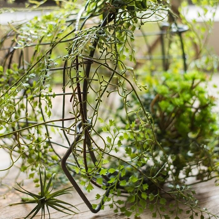Maidenhair Fern artificial vines 55 inches long, green, RusticReach on Tampa Home & Garden Store