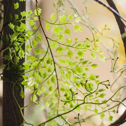 Artificial Maidenhair Fern vines 55-in long bright green RusticReach on Tampa Home & Garden Store