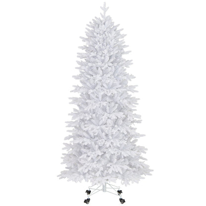 Árbol de Navidad artificial de 2,13 m con 1880 puntas de rama de PE y PVC para fiestas y carnaval