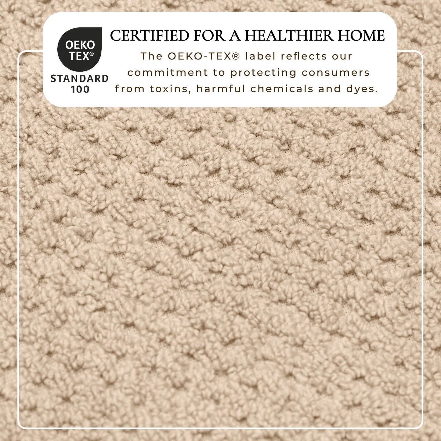 Premium Cotton Checkered Jacquard Towel for Bath