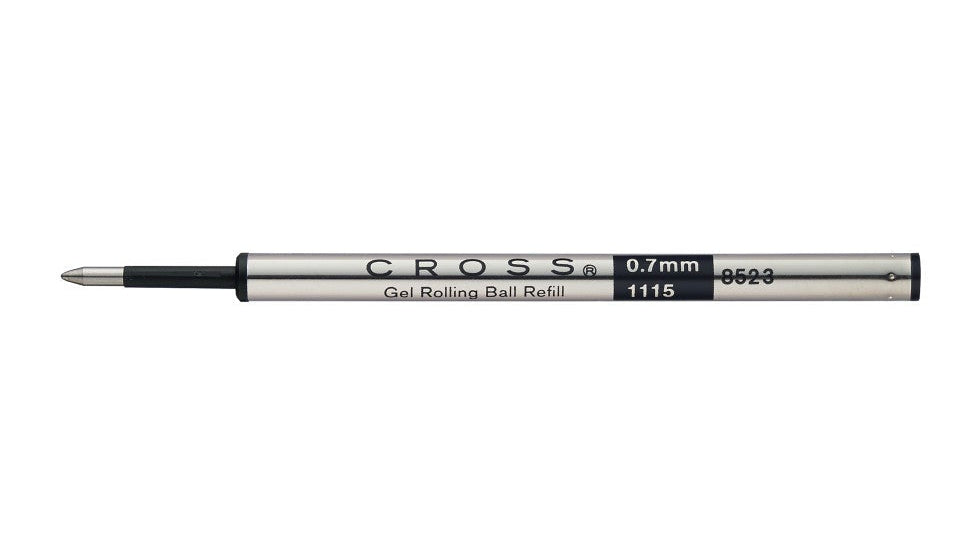 Cross Selectip Gel Rollerball Pen Refill in black 0.7mm gel ink, single pack on Tampa Home & Garden Store