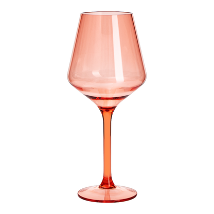 Saint Tropez Acrylic Stemmed Wine Glasses Set