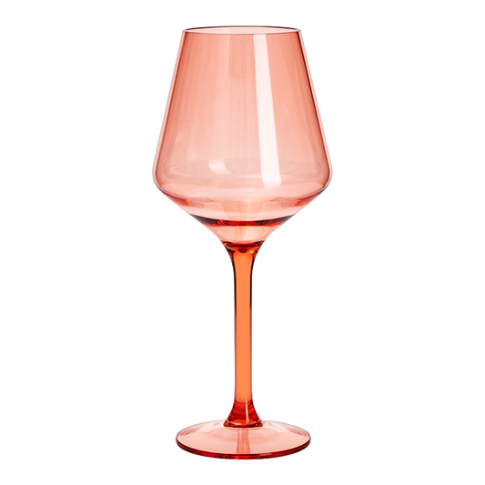 Saint Tropez Acrylic Stemmed Wine Glasses Set