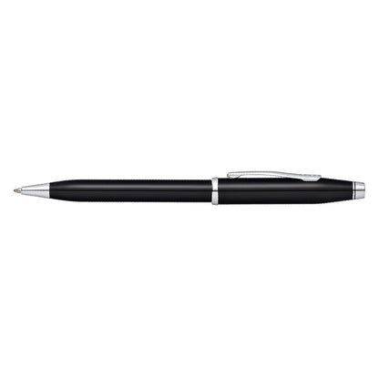 Century II black lacquer ballpoint pen by Cross with silver clip on Tampa Home & Garden Store
