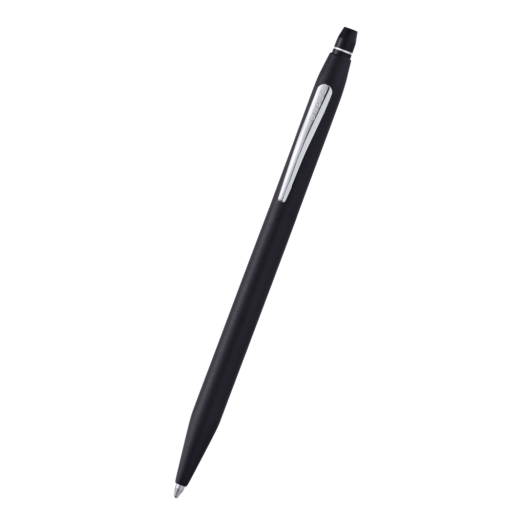 Click Classic black ballpoint pen by A.T. Cross with silver clip on Tampa Home & Garden Store