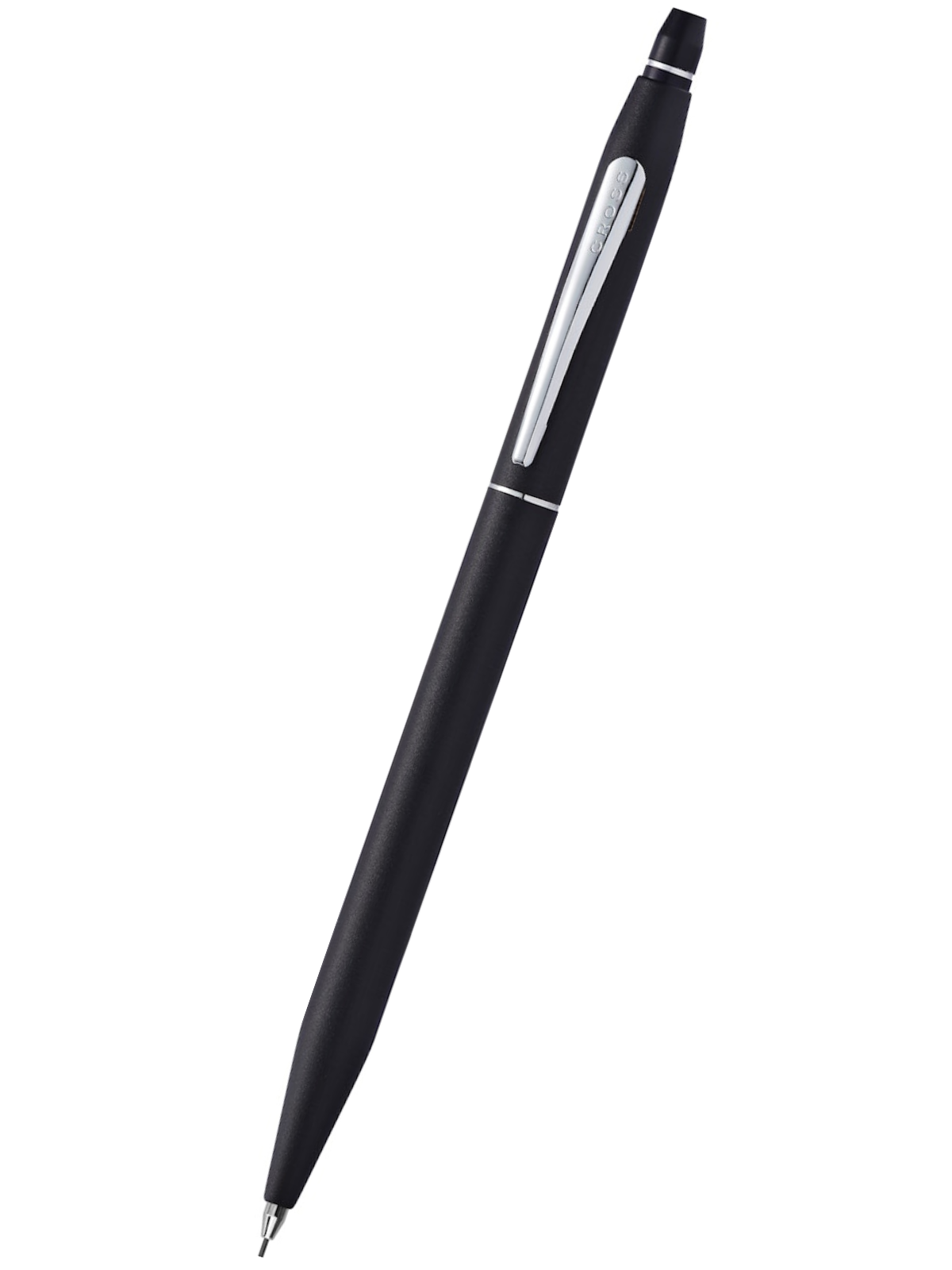 Click Classic Black ballpoint pen by A.T. Cross with silver clip on Tampa Home & Garden Store