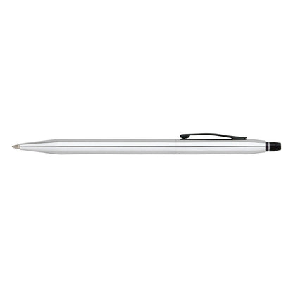 Cross Click Chrome rollerball pen with black clip, silver body, Selectip by A.T. Cross on Tampa Home & Garden Store