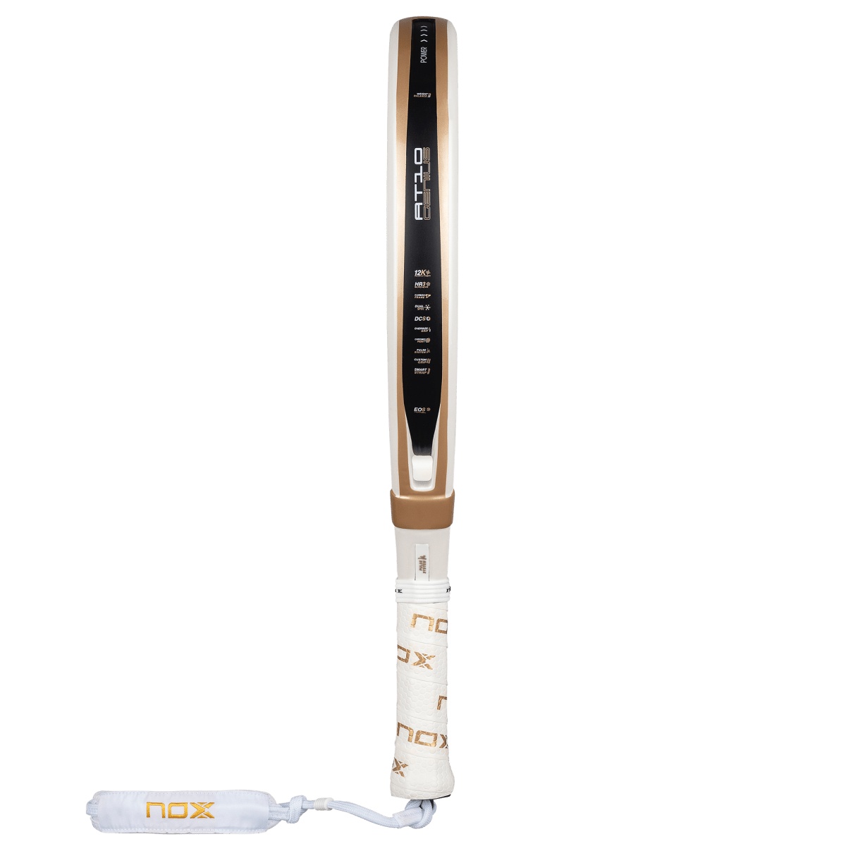 NOX AT10 Genius 12K Alum Xtreme 2026 padel racket black/gold frame by Racket Central on Tampa Home & Garden Store