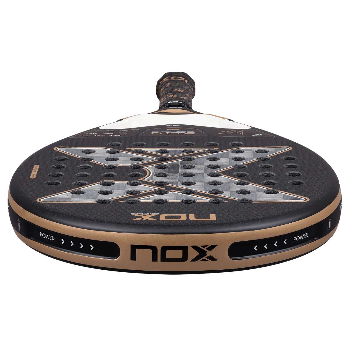 NOX AT10 Genius 18K Alum 2026 padel racket black bronze on Tampa Home & Garden Store