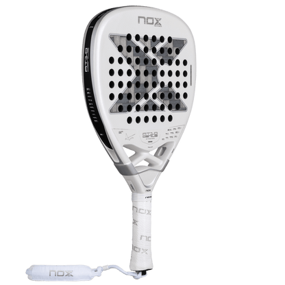 Nox AT10 Genius Attack padel racket white 12K alum Xtreme 2026 by Racket Central on Tampa Home & Garden Store