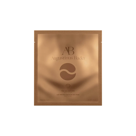 Eye Patches by Augustinus Bader in copper rose-gold foil pouch on Tampa Home & Garden Store