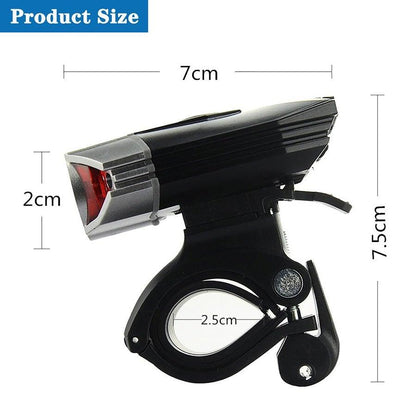 Auto-Sensing Bicycle Taillight USB Rechargeable
