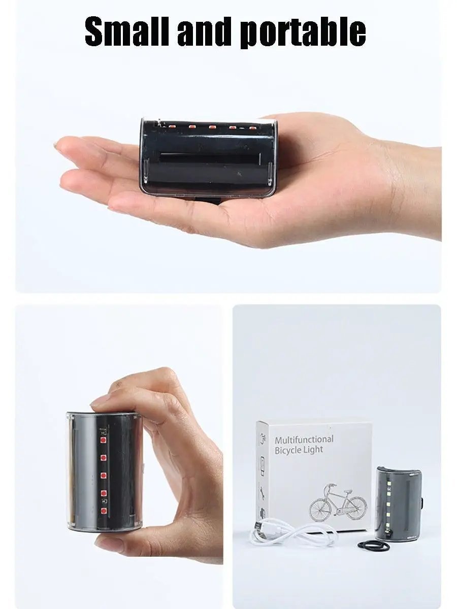 Auto-Sensing Bicycle Taillight USB Rechargeable