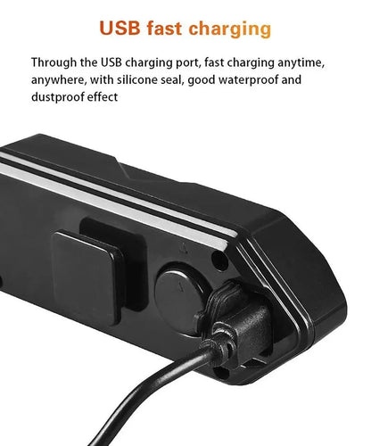 Auto-Sensing Bicycle Taillight USB Rechargeable