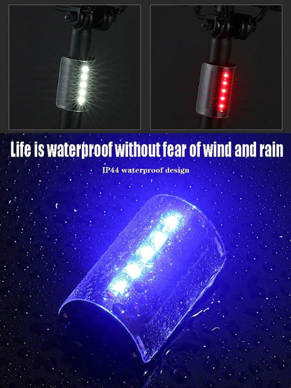 Auto-Sensing Bicycle Taillight USB Rechargeable