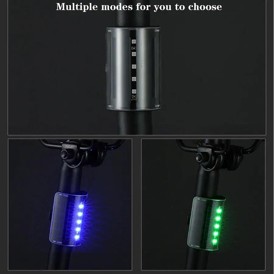 Auto-Sensing Bicycle Taillight USB Rechargeable