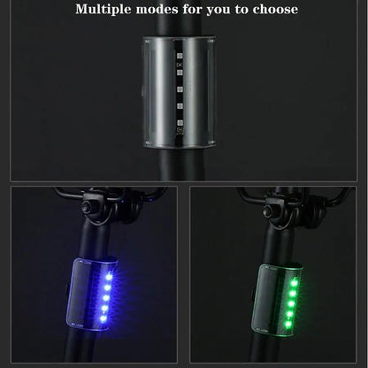 Auto-Sensing Bicycle Taillight USB Rechargeable