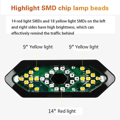 Auto-Sensing Bicycle Taillight USB Rechargeable