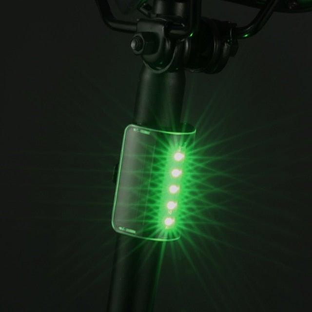 Auto-Sensing Bicycle Taillight USB Rechargeable