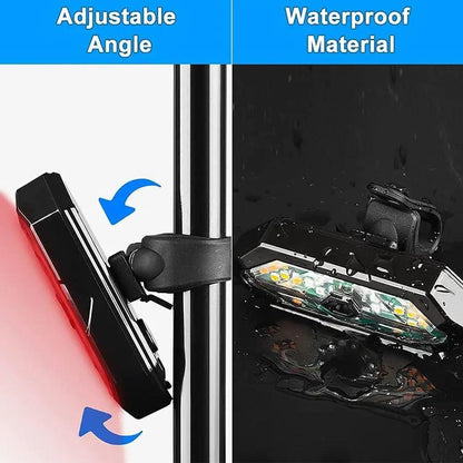 Auto-Sensing Bicycle Taillight USB Rechargeable