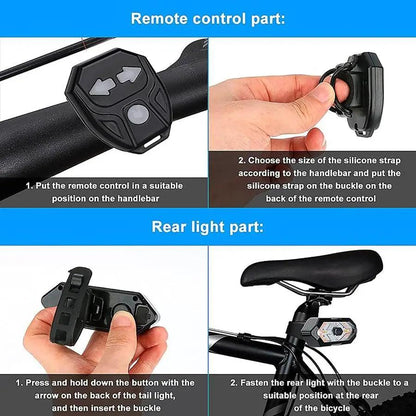 Auto-Sensing Bicycle Taillight USB Rechargeable